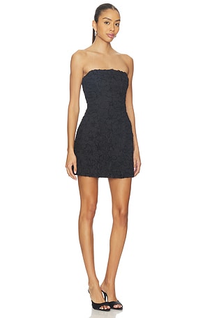 Bardot vestido karolene en color negro