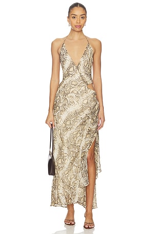 Cyrel Printed Maxi Dress Bardot