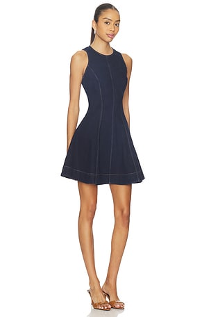 Bardot Palmer Denim Mini Dress in Blue
