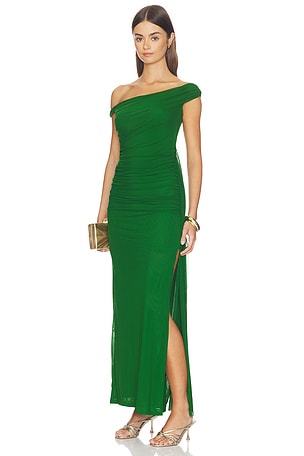 Layana Asym Maxi Dress Bardot