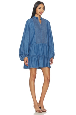 Bardot ROBE ANTONIA en Bleu