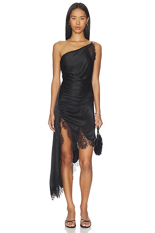 Rayner One Shoulder Dress Bardot
