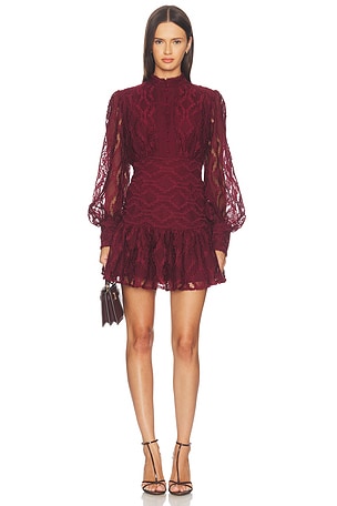 x REVOLVE Remy Lace Dress Bardot