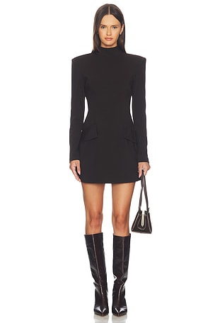 Lizet Long Sleeve Mini Dress Bardot