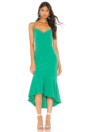 knee length dresses for ladies Bardot Rosalyn Midi Dress in Black  TrenLend