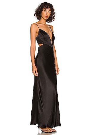 Bardot Karlotta Slip Dress in Black