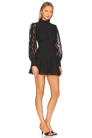 Bardot Remy Mini Dress in Black