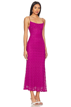 Bardot x REVOLVE Adoni Midi Dress in Purple