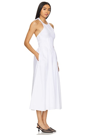 Bardot Kylen Midi Dress in White