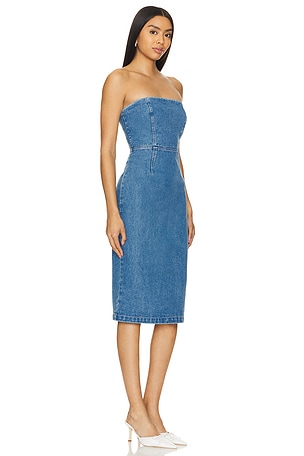 Bardot Vanda Midi Dress in Blue