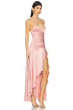 Bardot x REVOLVE Sorella Halter Dress in Pink