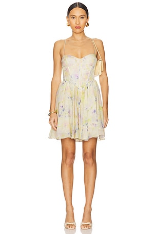 Ashta Corset Mini Dress Bardot
