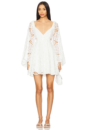 Jovie Babydoll Mini Dress Bardot
