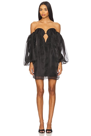 Freda Volume Mini Dress Bardot