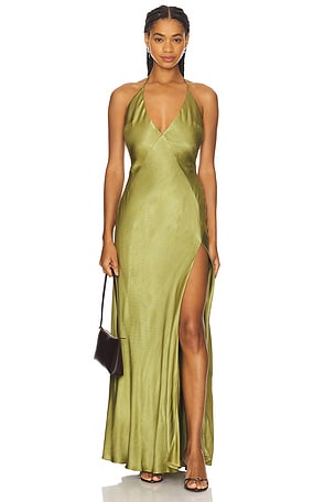 Yve Halter Dress Bardot