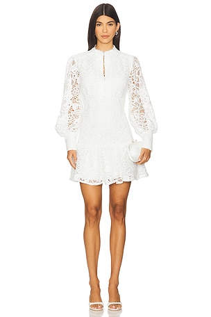 Remy Embroidered Mini Dress Bardot