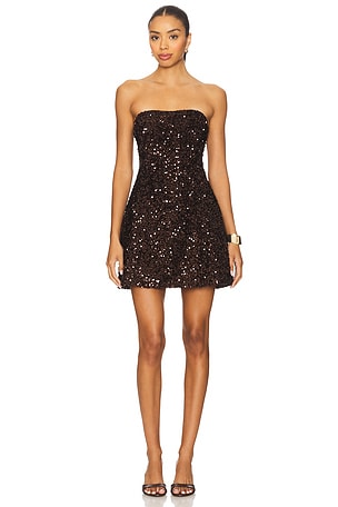 Helene Sequin Mini Dress Bardot