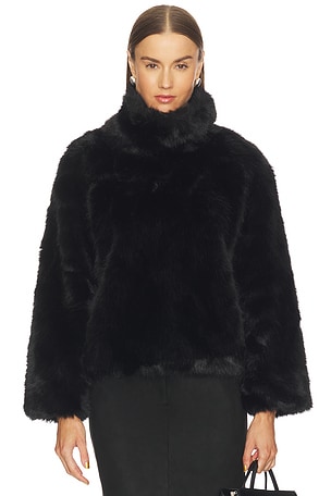 Renata Faux Fur Jumper Bardot
