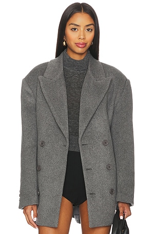 Classic Oversized Hailey Coat Bardot