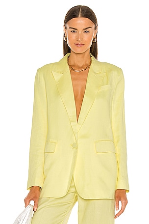 Summer Linen Blazer Bardot