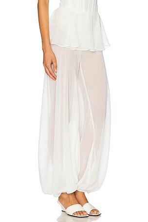 Bardot Lissett Soft Balloon Pant in Ivory