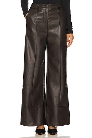 Marlowe Faux Leather Pant Bardot