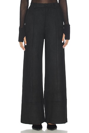 Marlowe Faux Suede Pant Bardot