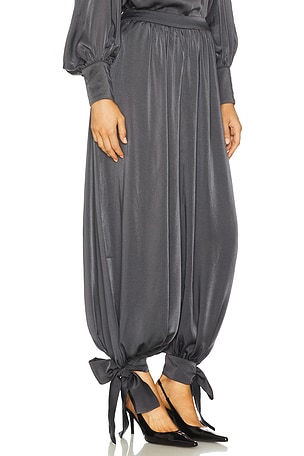 Alira Satin Balloon Pant Bardot