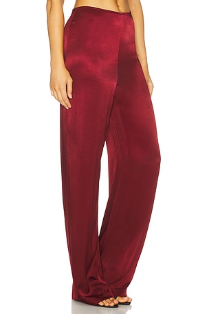 Bardot x REVOLVE Devin Pant in Burgundy