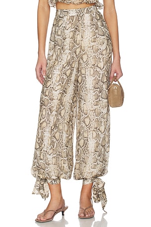 Alira Printed Balloon Pant Bardot