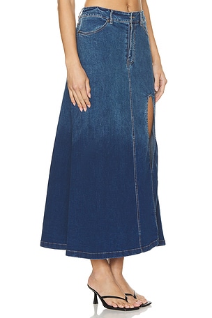 Bardot Cynthia Maxi Skirt in Blue