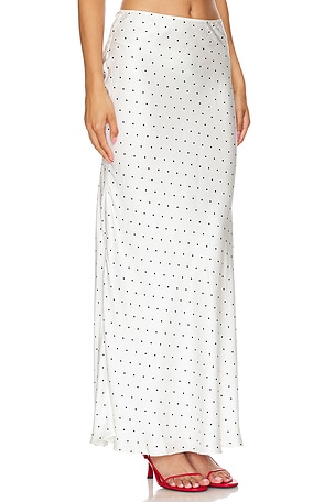 Bardot Isadore Maxi Skirt in Black & White