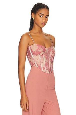 Bardot x REVOLVE Garcia Bustier Top in Pink