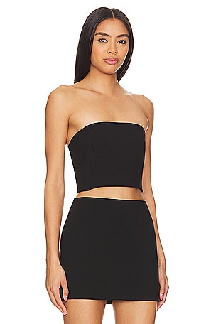 Bardot x REVOLVE Francesco Bustier in Black