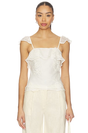 Lisette Frill Detail Cami Bardot