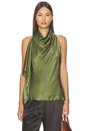 Sierra Drape Front Top Bardot