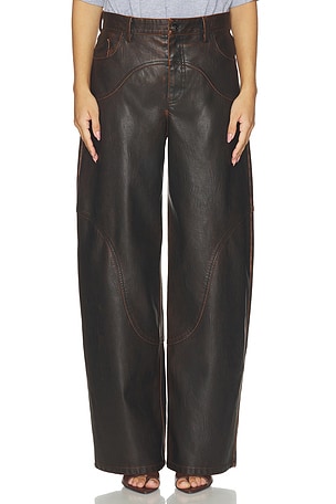 Napolen Leather Pants Baum und Pferdgarten