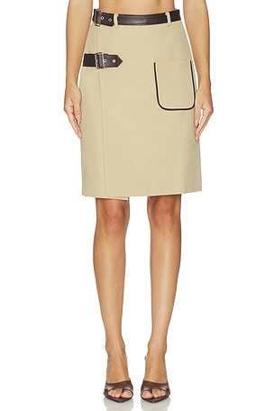 Svea Skirt in Cornstalk Camel Baum und Pferdgarten