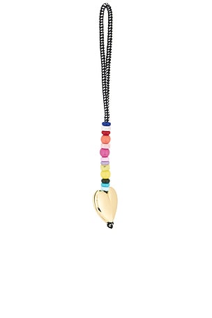 BaubleBar Free Spirit Bag Charm in Pink