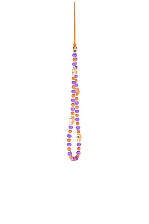 Clemson University Beaded Phone Charm BaubleBar