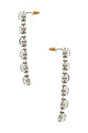 BaubleBar Miranda Earrings in Metallic Silver