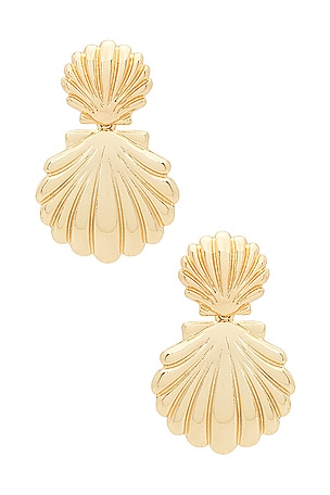 Two Drop Seashell Earrings BaubleBar