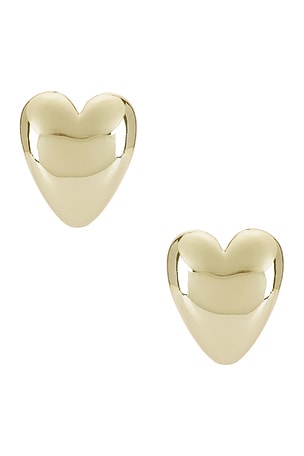 Large Heart Huggie Earrings BaubleBar