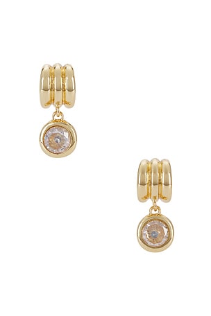 Hoop & Crystal Drop Earrings BaubleBar