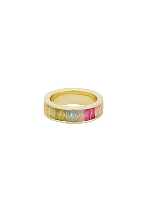 BaubleBar Maria Ring in Metallic Gold