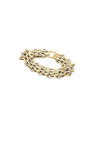Mixed Metal Link Bracelet BaubleBar