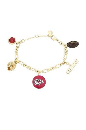 BaubleBar Kansas City Chiefs Charm Bracelet