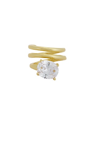 Jennifer Gold Spiral Ring BaubleBar