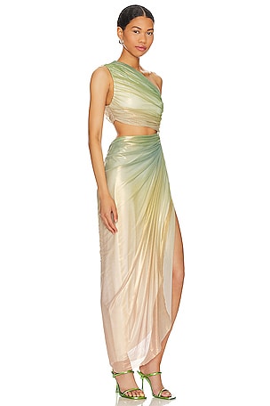 Baobab Aurora Dress in Green