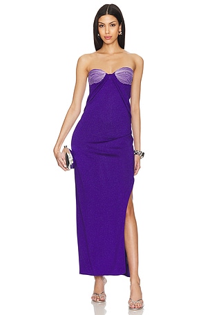 Baobab Britney Dress in Purple